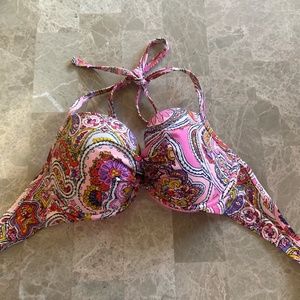 Aerie Pink Push-up Bikini Top